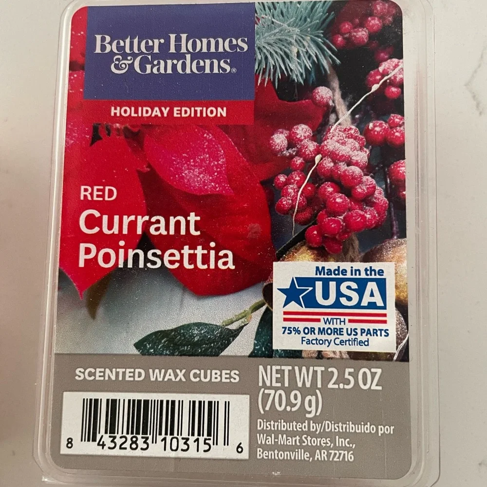 Candle Fragrant Melts Bundle Poinsettia Pumpkin Limited Holiday Winter Fall - Picture 5 of 6